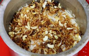 Biryani Layerring - Biryani Recipe